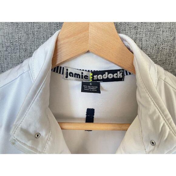 Jamie Sadock White Sleeveless Collared Golf Top - Women's Size Small - Picture 5 of 10